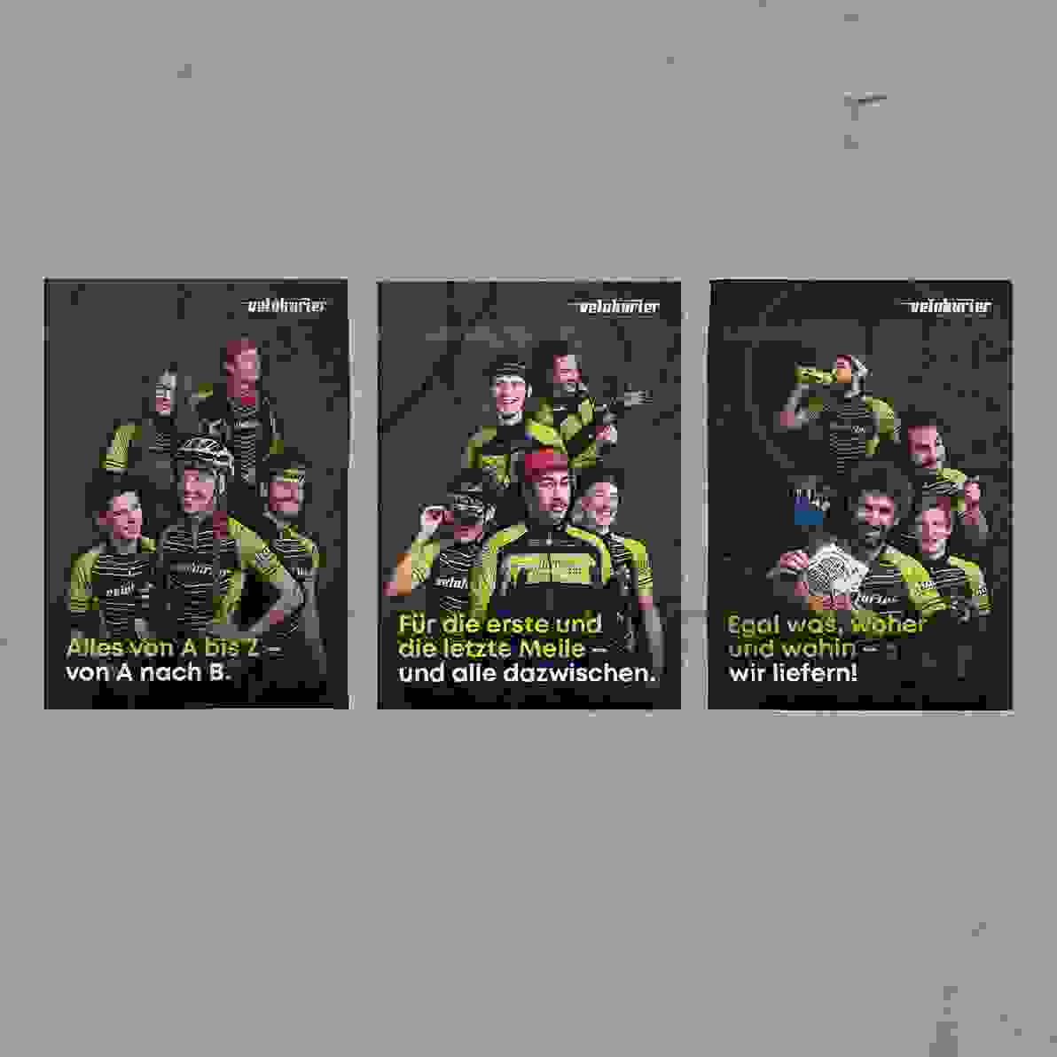 Tollkirsch Deine Agentur_Velokurier Winterthur_Plakatkampagne