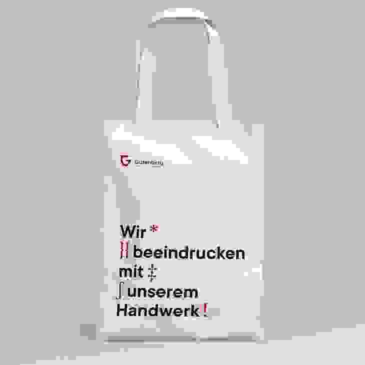 Tollkirsch Deine Agentur_Gutenberg-Druck_Design Tragtasche