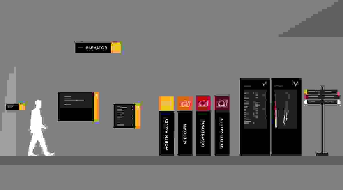 Tollkirsch Deine Agentur_the valley_Visualisierung Signaletik