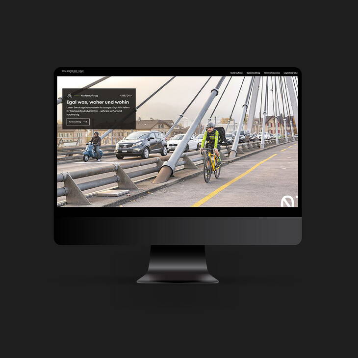 Tollkirsch DeineAgentur_Velokurier Winterthur_Webdesign